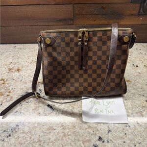 Louis Vuitton Damier Ebene Duomo Messenger Bag